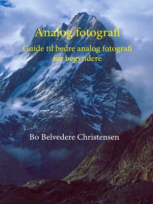 cover image of Analog fotografi